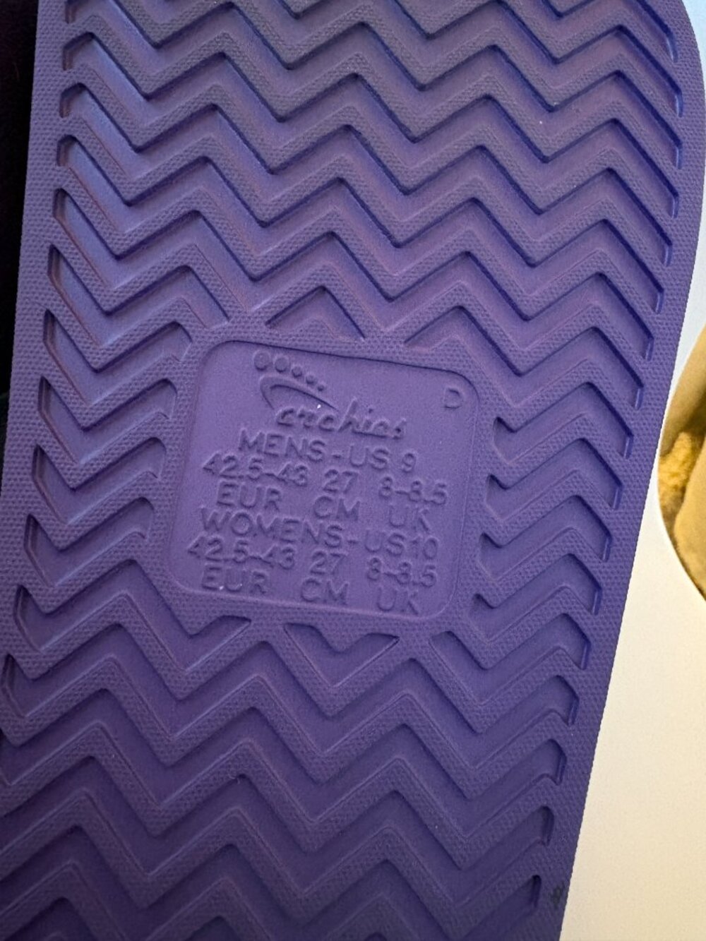 Archies Slides - Acai Purple - Womens 10, Mens 9 - Picture 5 of 5
